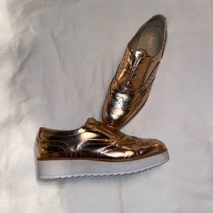 BOTKIER New York metallic rose gold shoes size 11